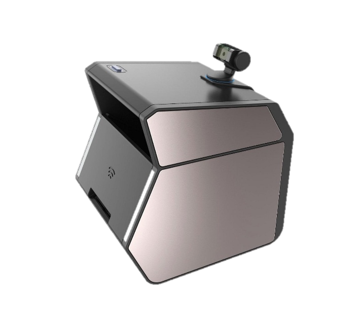 IDSnap GC2500u scanner, shown with a swivel-mounted camera on top.